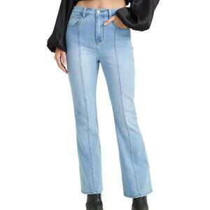 Altar’d State Light Wash Flare Jeans High Waist Ultra Soft Size 27 Bell Bottoms